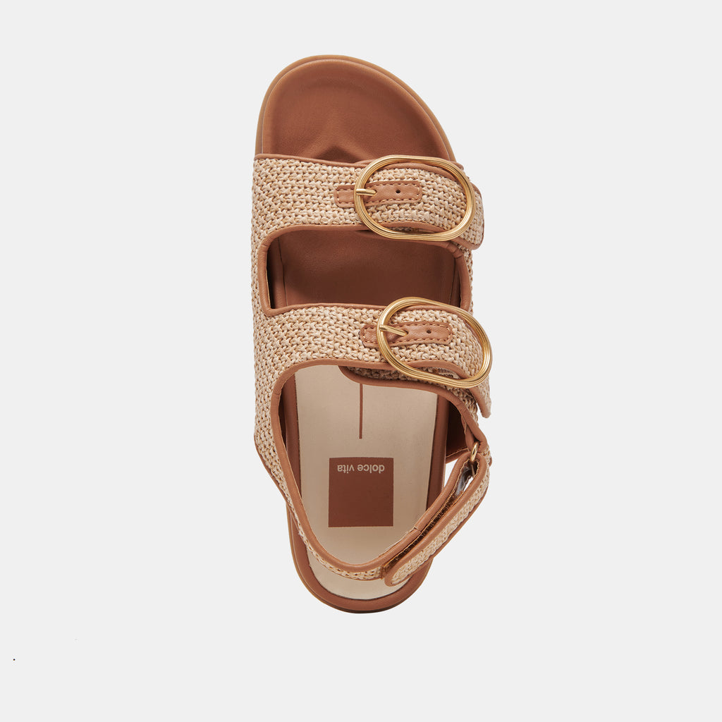 STARLA SANDALS TAN MULTI WOVEN - image 10