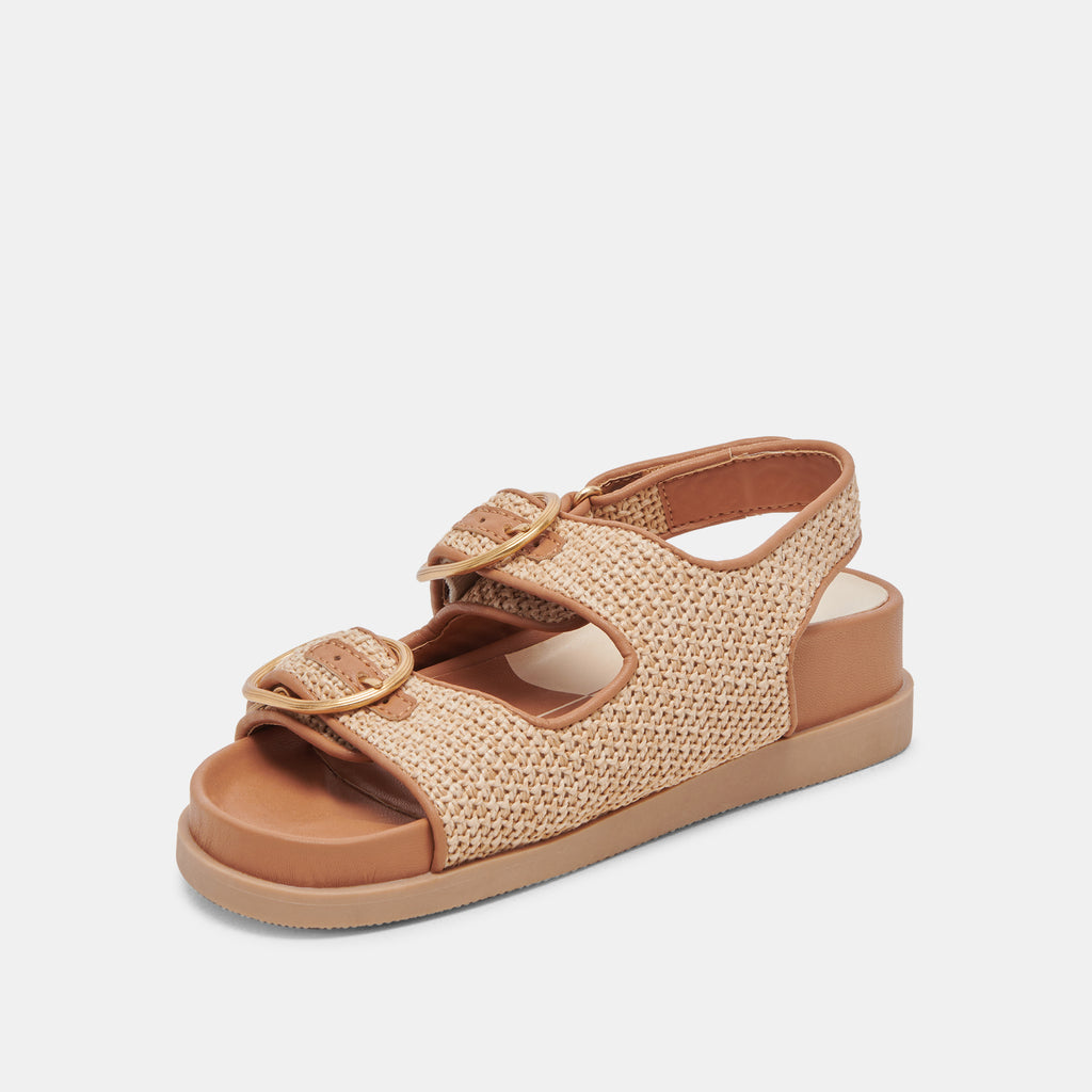 STARLA SANDALS TAN MULTI WOVEN - image 6