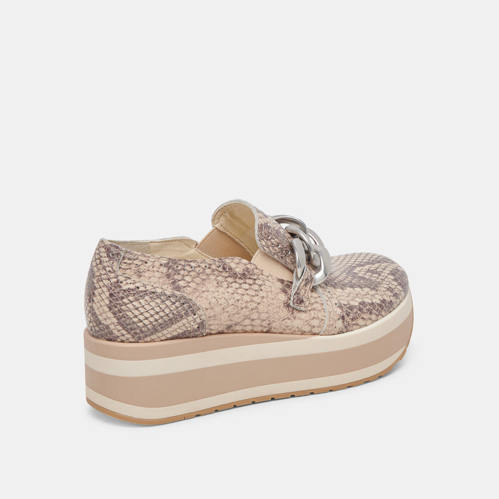 JHENEE SNEAKERS SAND SNAKE EMBOSSED - image 3