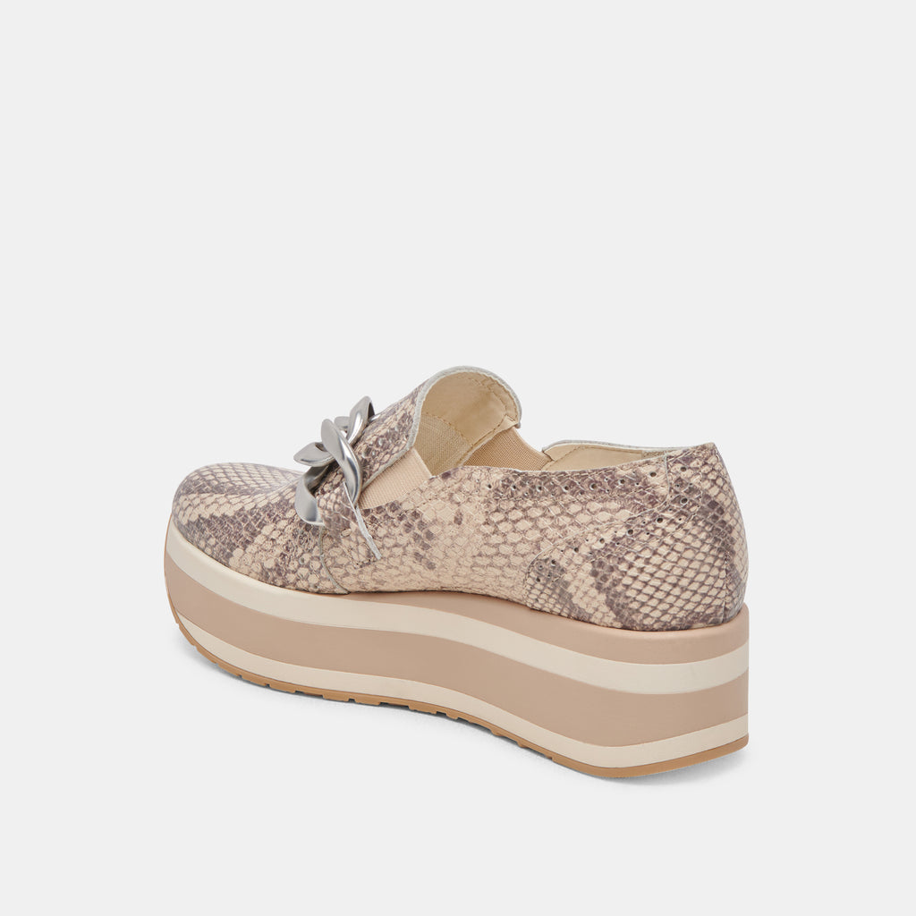 JHENEE SNEAKERS SAND SNAKE EMBOSSED - image 5