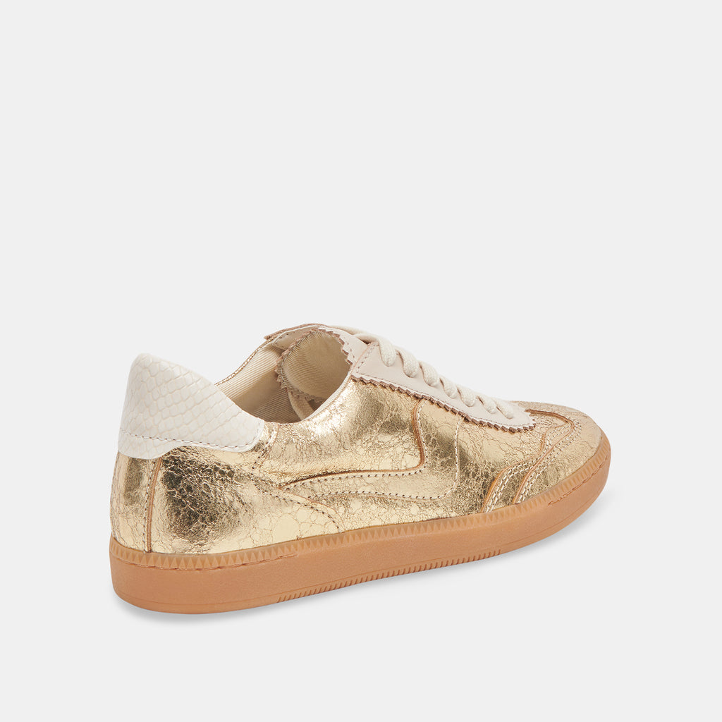 NOTICE SNEAKERS GOLD DISTRESSED LEATHER - image 3