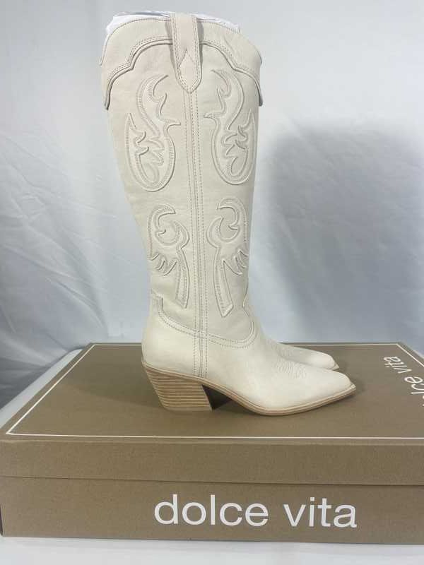 SAMSIN BOOTS IVORY NUBUCK - re:vita