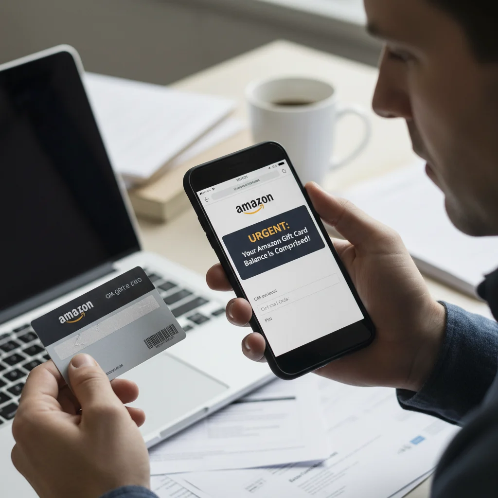 New Browser Scam Targets Amazon Gift Card Balances