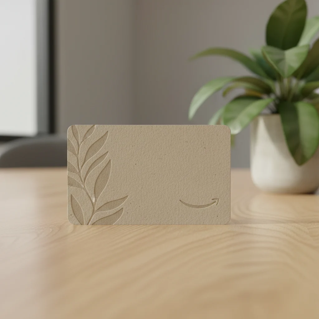 Amazon to Swap Plastic Gift Cards for Paper in Europe by 2026