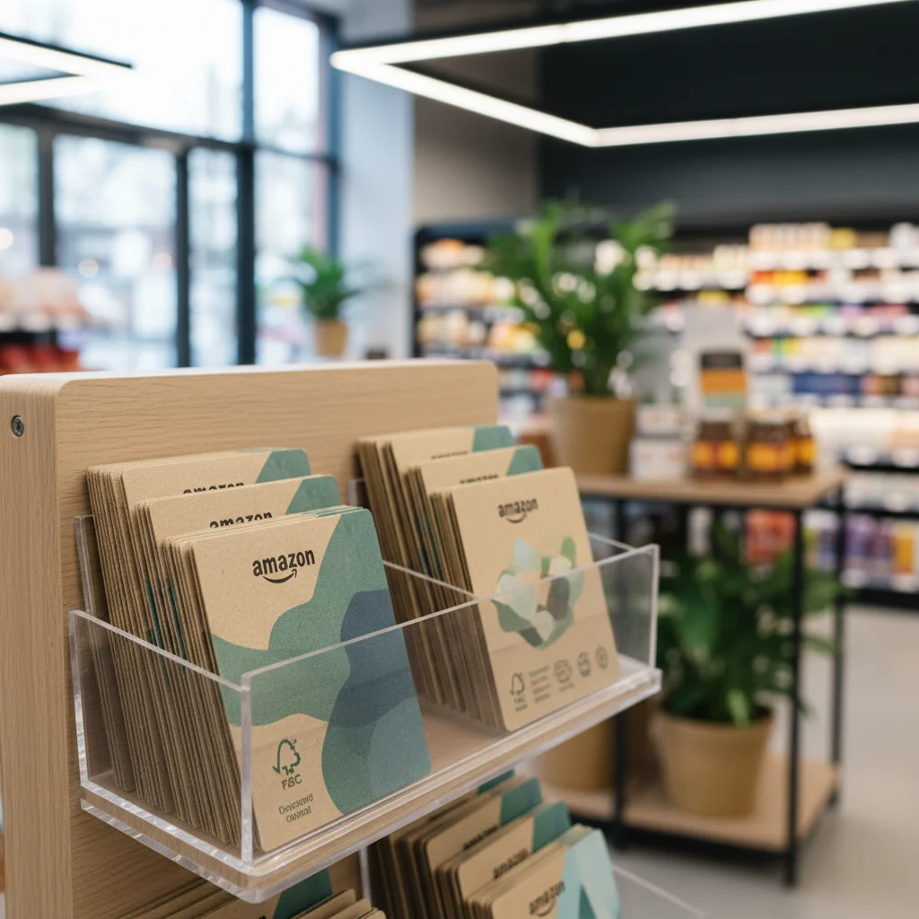 Amazon Ditches Plastic Gift Cards for Biodegradable Paper