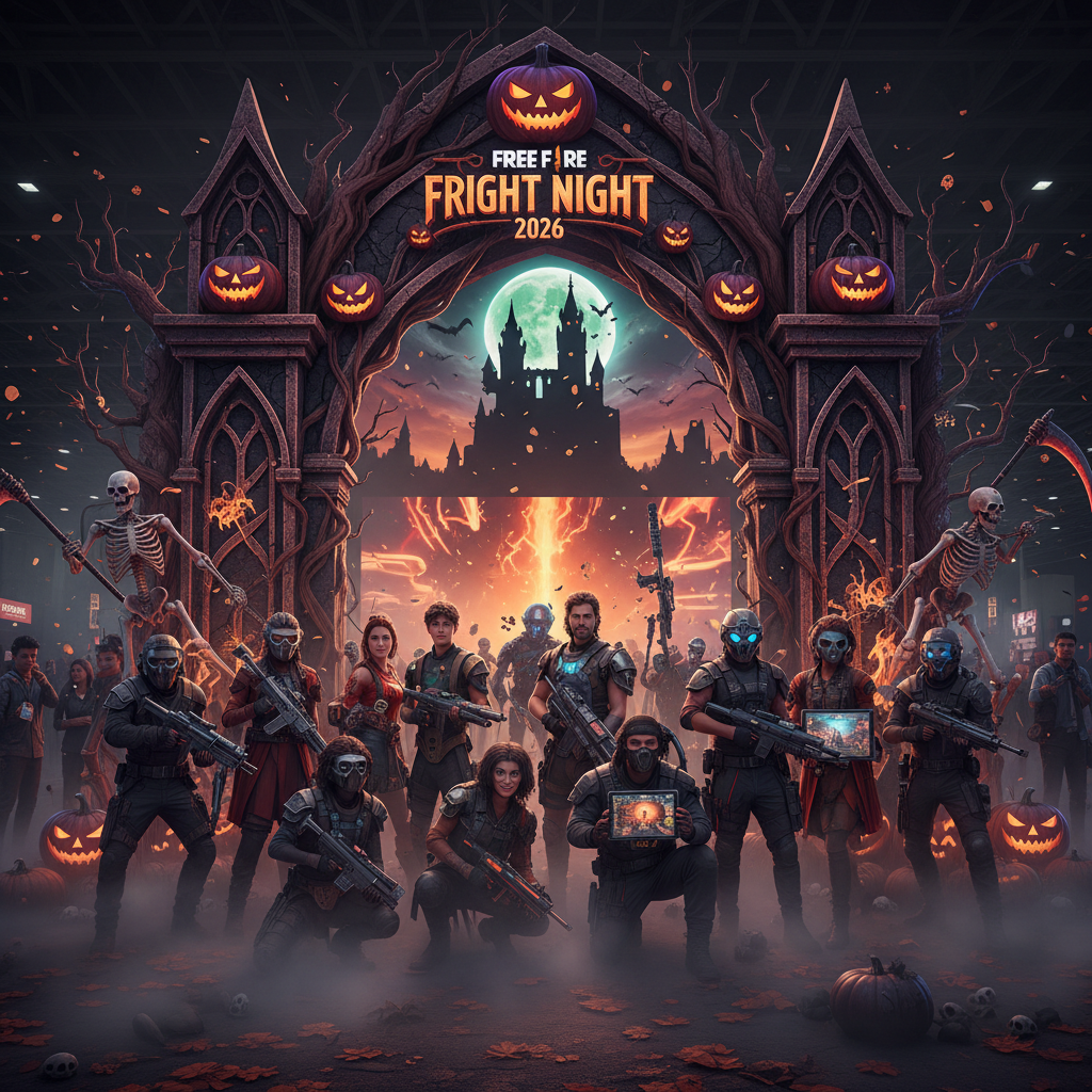 Free Fire Launches 2026 Fright Night Halloween Event