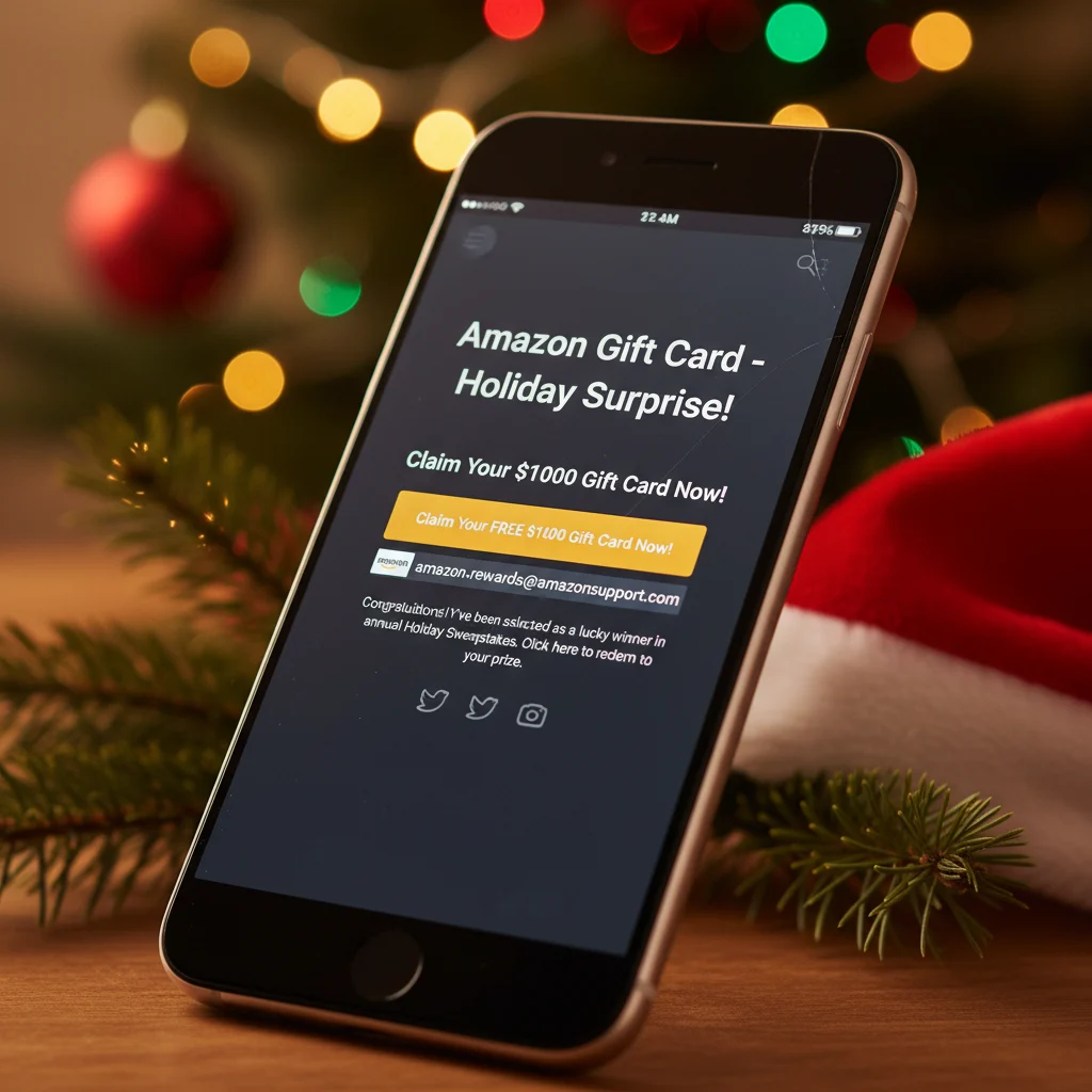 FTC Warns of AI Holiday Scams Offering Free Amazon Gift Cards