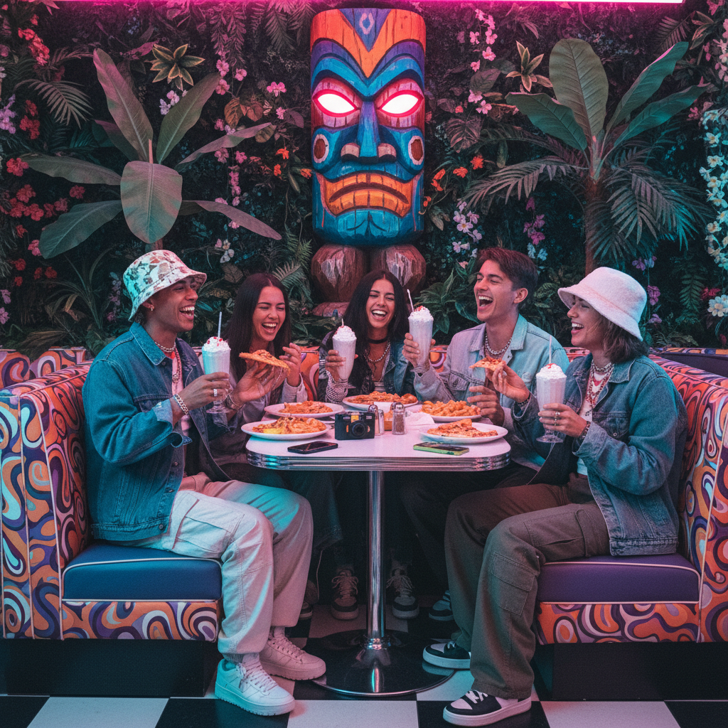 Gen Z Revives Campy Retro Theme Restaurants in Fall 2026