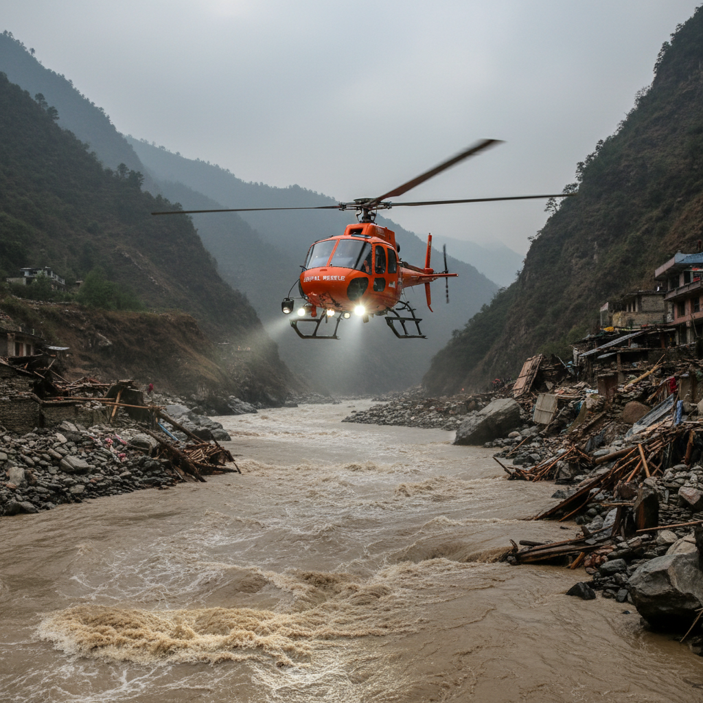 Nepal Flash Floods Leave 5 Missing and Destroy Homes — image 1