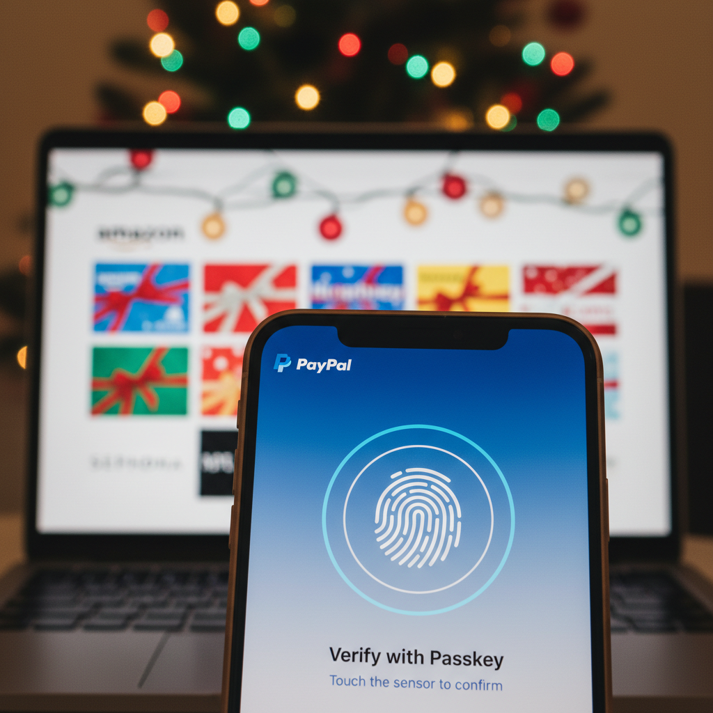 PayPal Mandates Passkeys for Gift Cards to Combat Scams