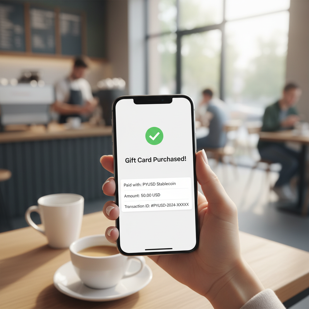 PayPal Adds PYUSD Stablecoin to In-App Gift Card Purchases