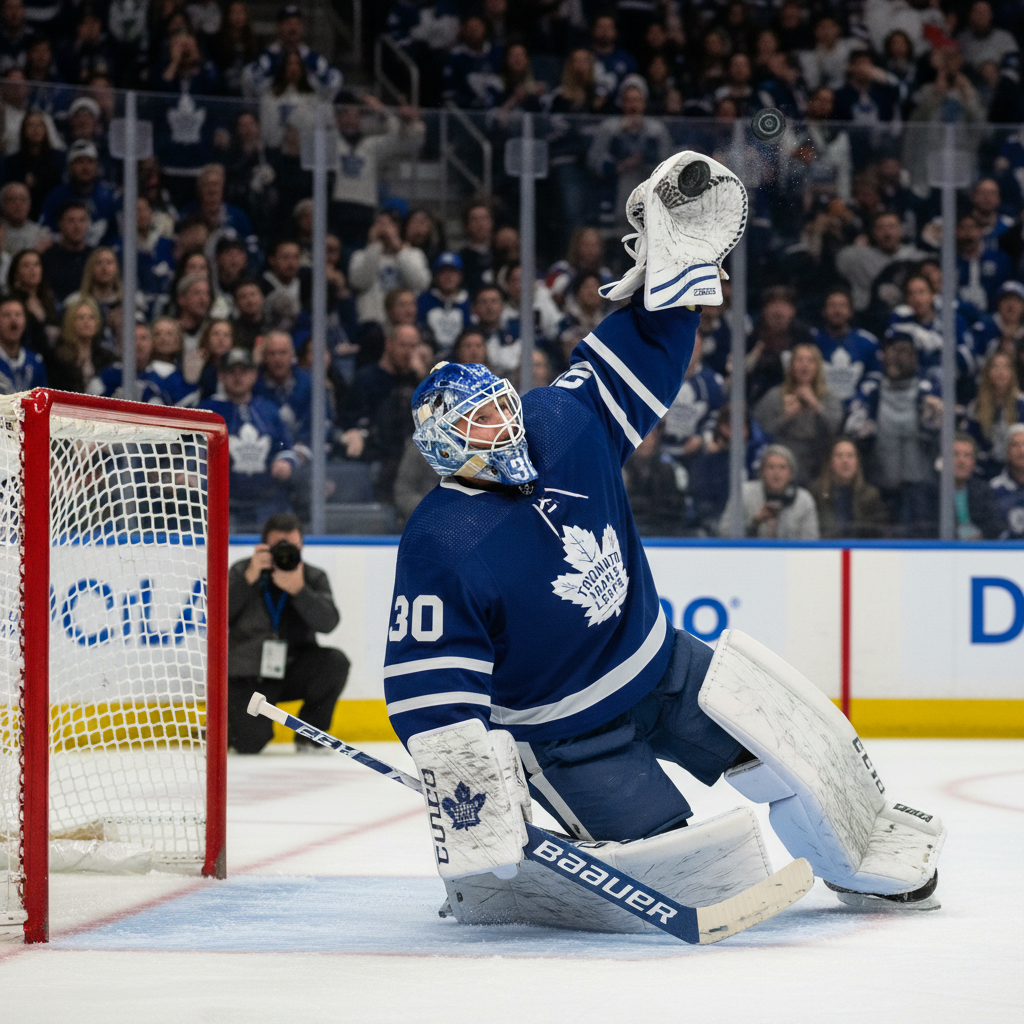 How the Maple Leafs' Goalie Platoon is Shaping the Atlantic Standings